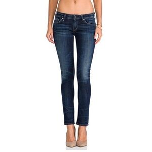 Citizens of Humanity — Racer Skinny Jeans in Patina Wash — Size 28